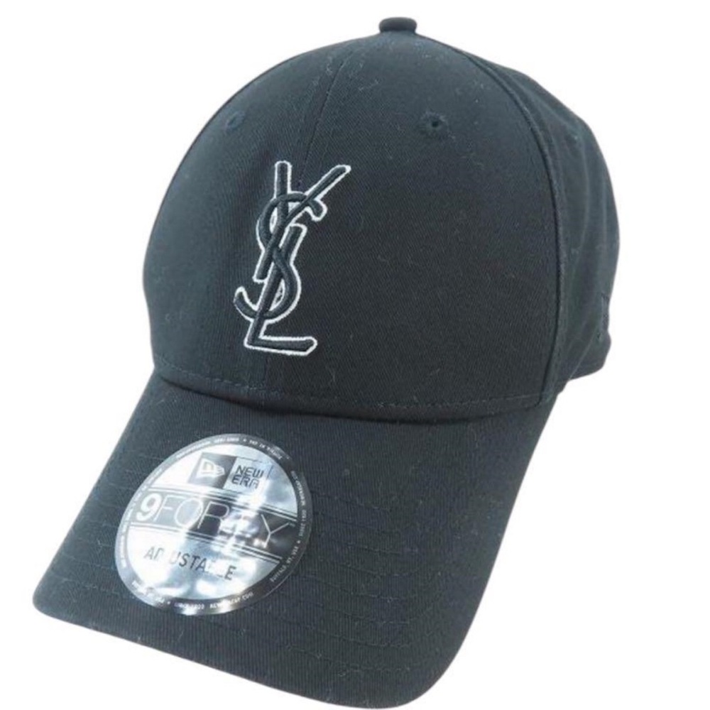 YSL Saint Laurent black baseball cap 9FORTY model authentic low price